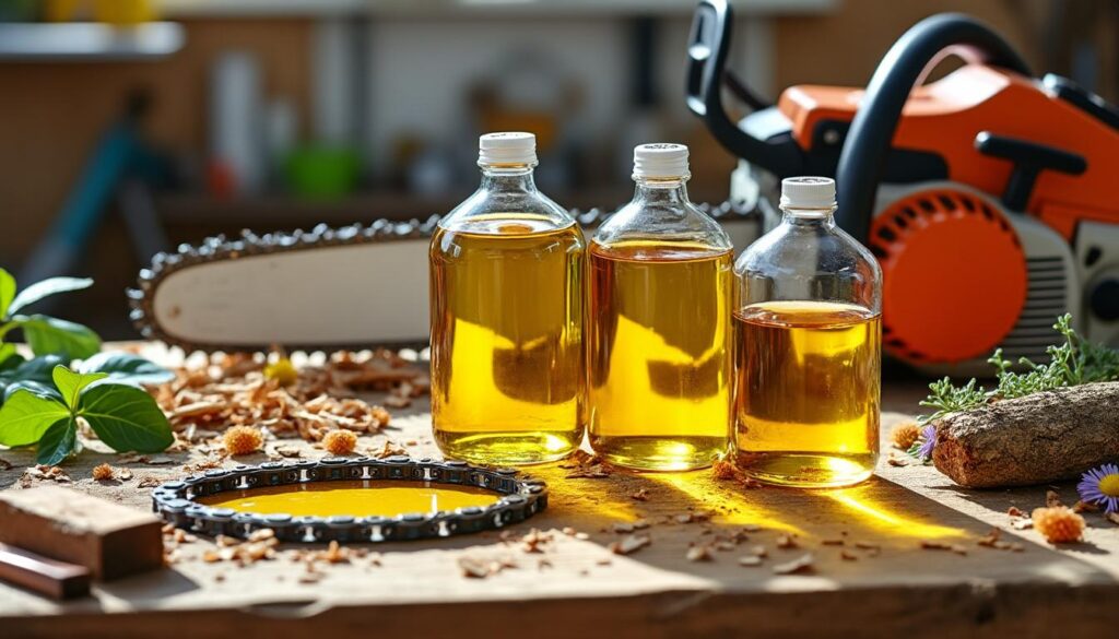 découvrez des alternatives efficaces et sûres à l'huile pour chaîne de tronçonneuse, optimisant performance et protection de votre outil.