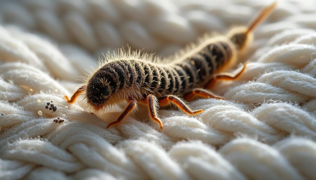 découvrez comment identifier la larve d'anthrène dans votre matelas et les méthodes efficaces pour l'éliminer rapidement et protéger votre literie.