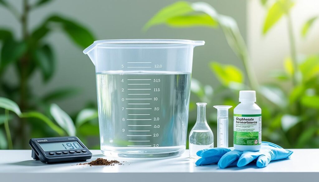 découvrez comment doser précisément le glyphosate pour 5 litres d'eau grâce à notre guide complet, avec des conseils pratiques pour une utilisation sécurisée et efficace.
