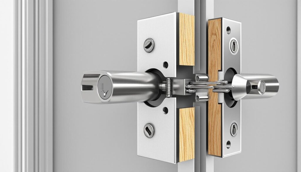 découvrez le schéma et le fonctionnement d'une serrure 3 points expliqué simplement pour mieux comprendre son mécanisme de sécurité et son installation.