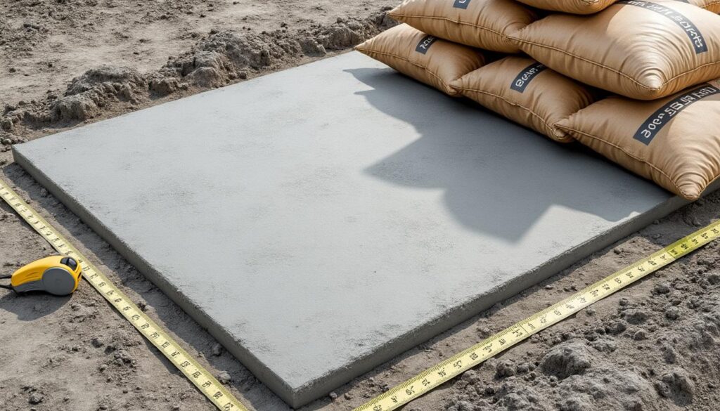 découvrez combien de sacs de béton prêt à l'emploi sont nécessaires pour réaliser une dalle de 1 m², avec des conseils pratiques pour réussir votre chantier.