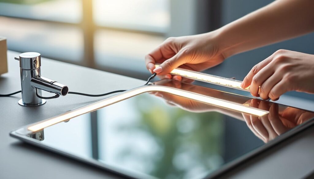 apprenez à changer facilement la led de votre miroir de salle de bain grâce à notre guide simple et pratique, étape par étape.