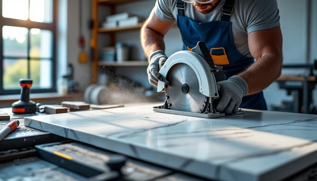 découvrez les meilleures méthodes et outils pour couper le marbre avec précision et sécurité, assurant un travail soigné et durable.