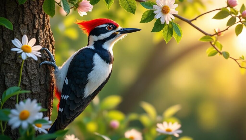découvrez la signification du pivert dans le jardin et explorez son symbolisme ainsi que les messages spirituels qu'il véhicule.