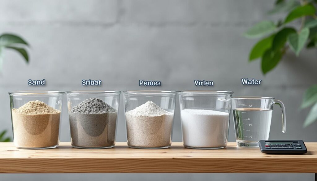 découvrez comment doser parfaitement votre chape maigre grâce à notre tableau des proportions clés et méthodes de calcul simples pour un béton optimal.