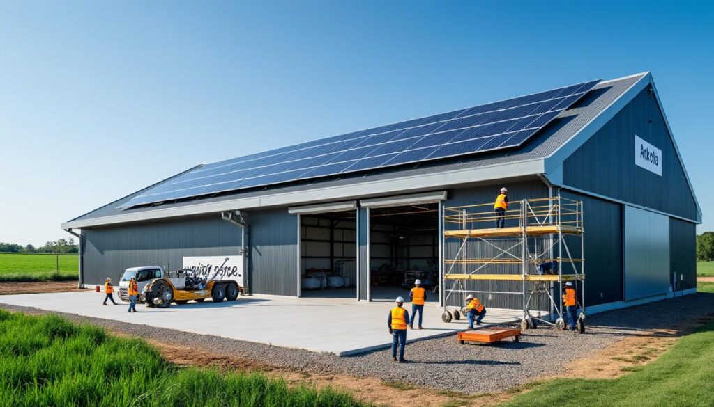 découvrez les hangars agricoles photovoltaïques arkolia : une solution clé en main pour la construction et la maintenance de vos installations solaires agricoles, alliant performance et durabilité.