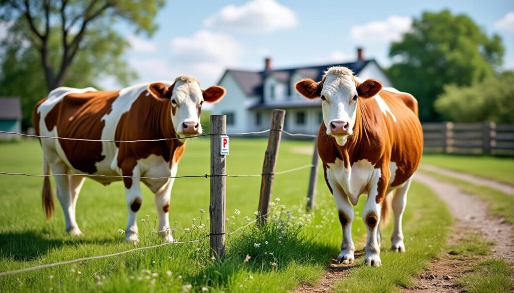 découvrez les règles et responsabilités du propriétaire concernant une vache en limite de propriété, pour éviter les conflits et respecter la loi.