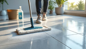 découvrez des méthodes efficaces pour nettoyer un carrelage neuf et éliminer le voile blanc, afin de restaurer son éclat et sa beauté naturellement.