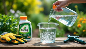 découvrez le guide précis pour le dosage du roundup dans 5 litres d'eau, avec des conseils pratiques pour une utilisation efficace et sécurisée.