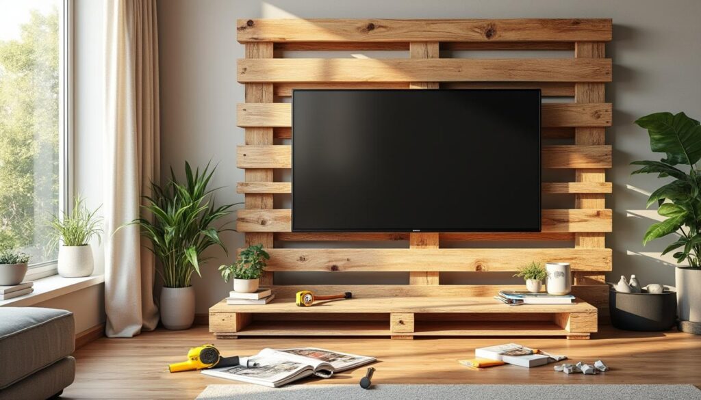 découvrez comment fabriquer une paroi tv avec des palettes recyclées grâce à notre guide facile et économique. donnez un style unique à votre intérieur tout en réalisant des économies.