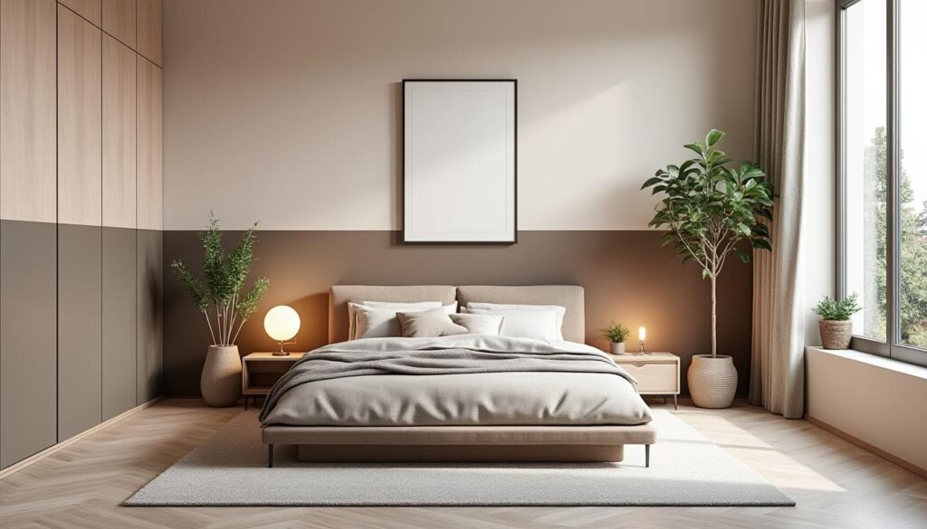 découvrez des idées et conseils tendance pour peindre une chambre adulte avec 2 couleurs, afin de créer un espace harmonieux et élégant.