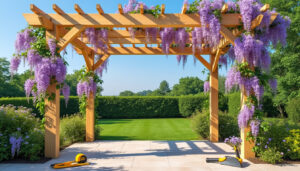 découvrez comment fabriquer une pergola pour glycine grâce à notre guide pratique détaillant les étapes clés pour créer une structure élégante et durable qui mettra en valeur votre plante grimpante.