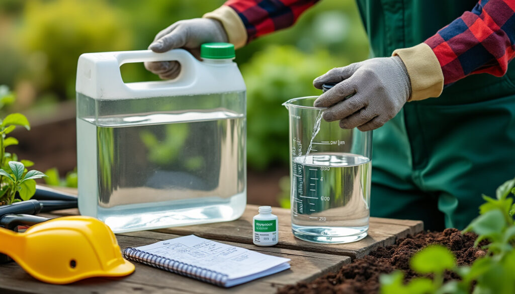 découvrez comment doser correctement le glyphosate dans 5 litres d'eau grâce à notre guide complet et les conseils pratiques partagés sur notre forum dédié.